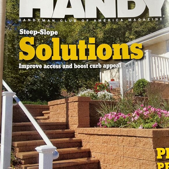 Handyman Club of America Magazine Vol 19 Issue 107 No 4 Aug Sep 2011 Curb Appeal - Picture 2 of 9